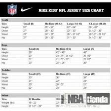 Nike Nfl Jersey Fitting Chart