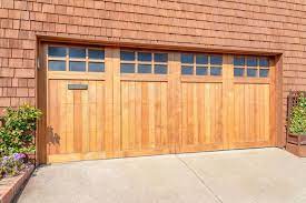 bifold garage doors types materials