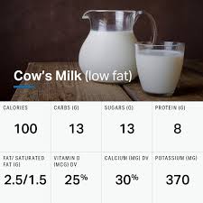 dairy and plant based milk varieties