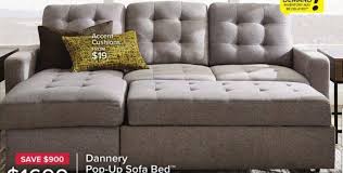 dannery pop up sofa bed offer at leon s