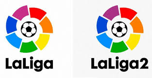 The page is divided into four parts. New 2016 17 Laliga Laliga2 Logos Revealed Footy Headlines