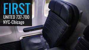 United airlines offers three different business and first class products for domestic flying in the united states: United 737 First Class Review Nyc To Chicago Youtube