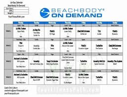15 Awesome Beachbody Program Comparison Chart Gallery
