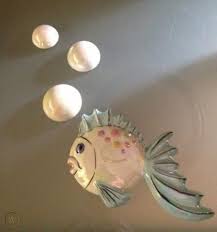 metzler ceramics fish bathroom wall art
