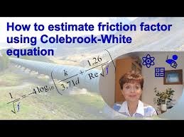 Using Colebrook White Equation