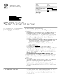 irs notice cp59 form 1040 tax return
