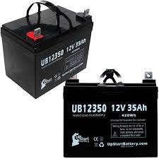 Details About 2 Pack Pride Mobility Scooter Battery Ub12350 12v 35ah Sealed Lead Acid Sla Agm