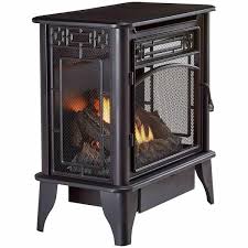 Procom Gas Stove 3 Sided Black Dual