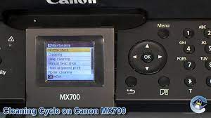 Except the power key of plastic. How To Do A Cleaning Cycle Deep Cleaning On A Canon Pixma Mx700 Youtube