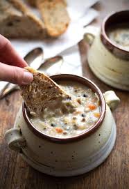 crockpot en wild rice soup recipe