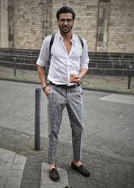 This combination tends to look better with more modern cuts, so try it with tapered dress pants for a smooth look. White Shirt Black Pant Party Wear Shop Clothing Shoes Online