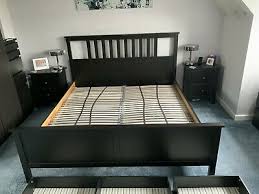 ikea hemnes king size bed frame only