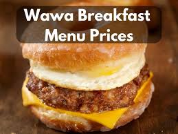wawa breakfast menu s in 2023