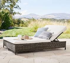 Torrey Wicker Double Outdoor Chaise