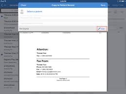 Mobile Ehr App How Do I Sign Inbound Faxes Drchrono Customer Success