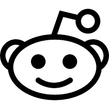 Transparent background around this circle. Free Icon Reddit Logo