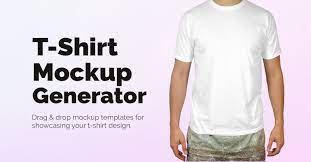 free t shirt mockups amodifier