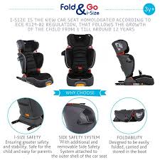 Chicco Fold Go I Size Booster Carseat