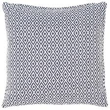 Navy and white outdoor cushions. Crystal Navy White Indoor Outdoor Pillow Fresh American