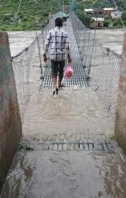 Suspension bridge over Karnali River at high risk - The Himalayan Times -  Nepal's No.1 English Daily Newspaper | Nepal News, Latest Politics,  Business, World, Sports, Entertainment, Travel, Life Style News
