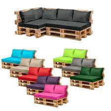 pallet garden furniture cushions sets