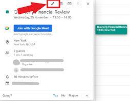 google calendar invite in gmail