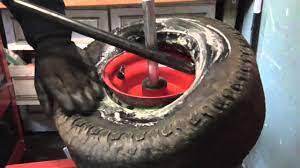 how to change lawn tractor tires tyres