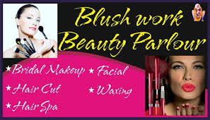 blush work beauty parlour in chirawa