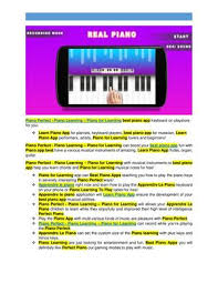 Adults might find that the humor and some of the to teach, it provides a dashboard that allows you to control settings like tempo. Calameo Piano Perfect Piano Learning Piano For Learning