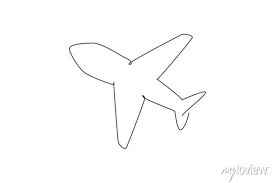 Flying Airplane Transportation Icon