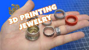 3d printing and metal casting jewelry