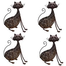Welcome To Animal Cognizance Cat Solar Light Statues