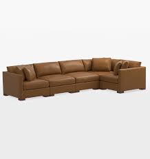 Won Leather 5 Piece Sectional Sofa