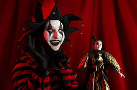 with jester doll photos
