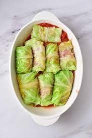 pigs in the blanket with cabbage in