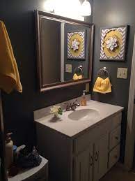 Yellow Bathroom Decor