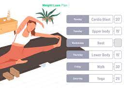 30 day weight loss workout plan at home