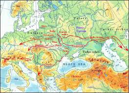 Migration of middle asian tribes ile ilgili görsel sonucu