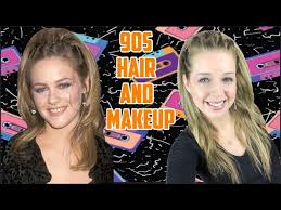 90s hair and makeup how i did my