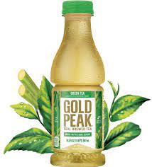 green tea real brewed tea gold peak