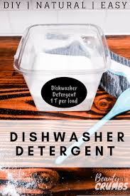 diy dishwasher detergent beauty in