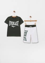 Everlast T Shirt And Shorts Jogging Set