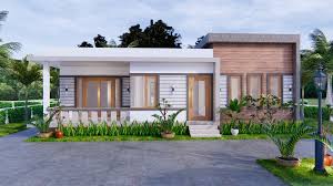 One Level House Plans 12x12 Meters