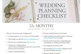 Wedding List The 101 Checklist You Should Have For Weddings
