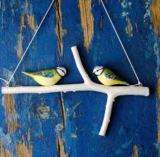 Hanging Mobile Art Bird Wall Decor Two