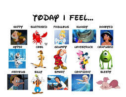 Disney Feelings Chart