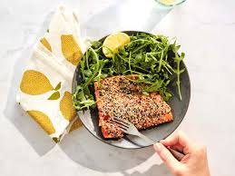 baked salmon with everything e
