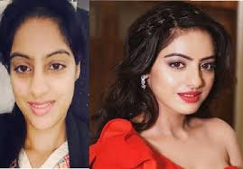tv actresses without makeup hina khan