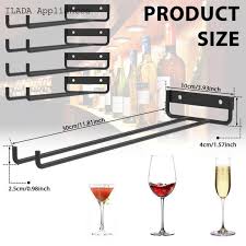 Wall Mounted Wine Glass Holder Space