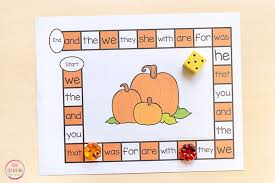 The following list has 15 easy number games and activities and games that you can try with things in your house. Pumpkin Editable Board Game For Math And Literacy